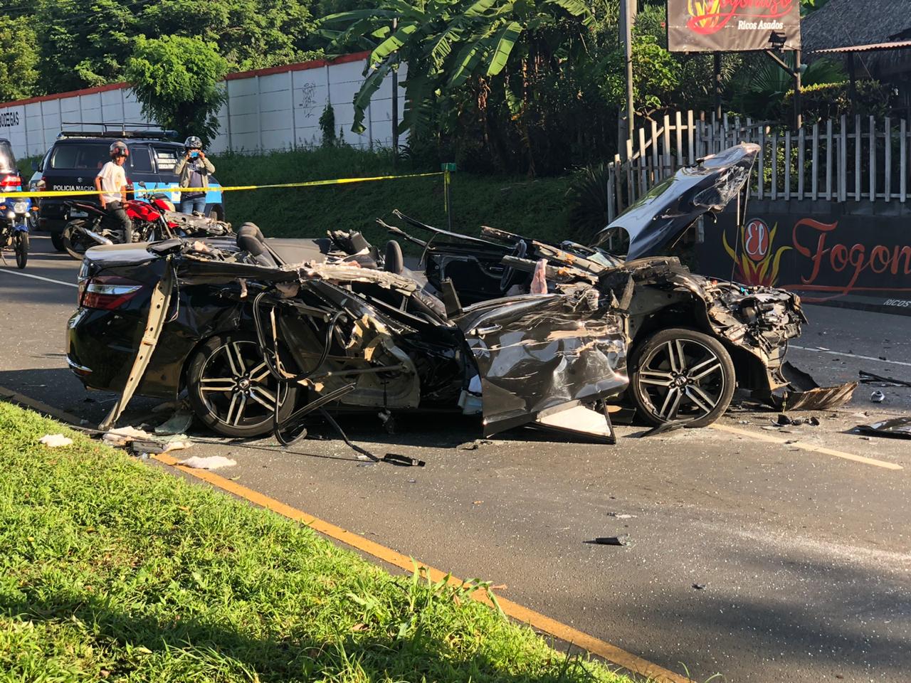 Salvadoreño fallece en brutal accidente en Managua Managua. Radio La Primerísima