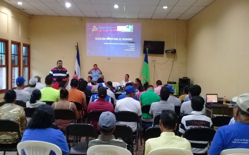 Realizan primer cabildo de rendición de cuentas en municipio El Rosario