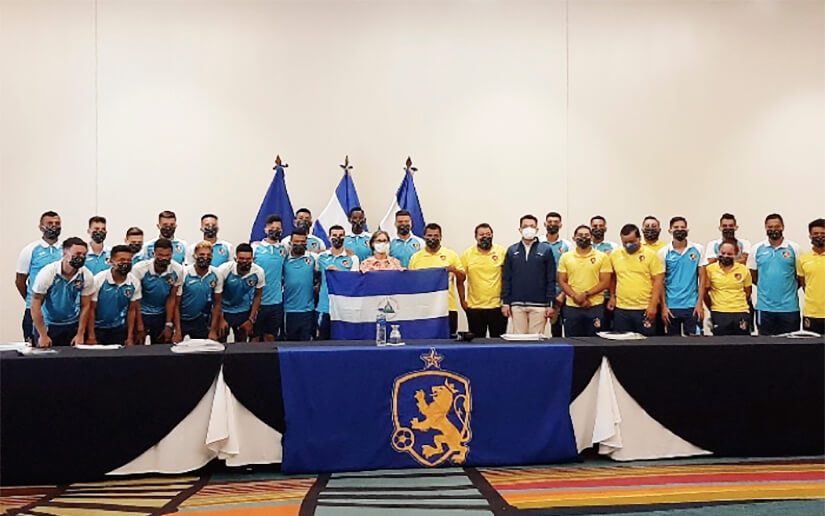 Selección Azul t Blanco representará a Nicaragua en ronda preliminar de CONCACAF Managua. Radio La Primerísima