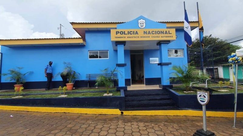 Inauguran nueva estación policial en Dolores, Carazo Managua. Por Jerson Dumas/Radio La Primerísima