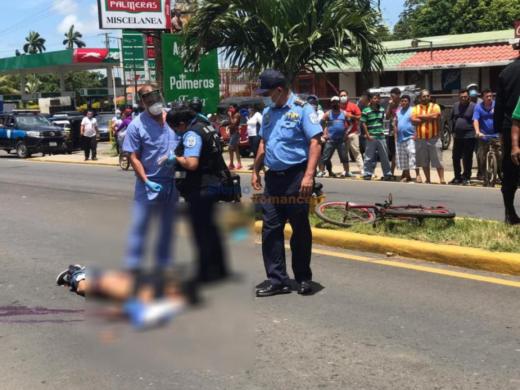 Reportan un fallecido por accidente de tránsito en Chontales Managua. Radio La Primerísima