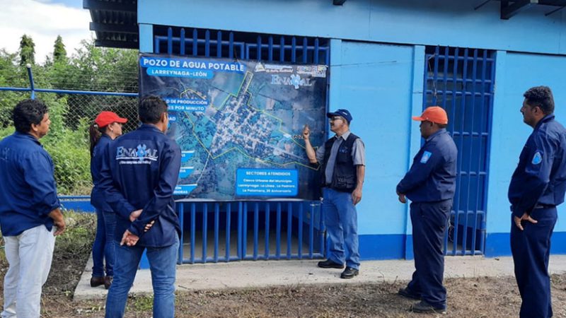 Mejorarán servicio de agua potable en municipio Larreynaga Managua. Radio La Primerísima
