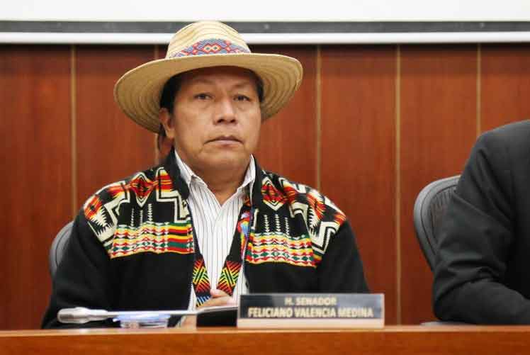 Senador indígena sufre atentado en Colombia Bogotá. Prensa Latina
