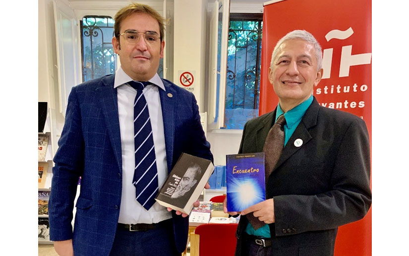Embajador nica visita el Instituto Cervantes en Roma Managua. Radio La Primerísima