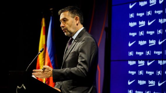Bartomeu renuncia a presidencia del Barcelona Barcelona. ESPN Deportes