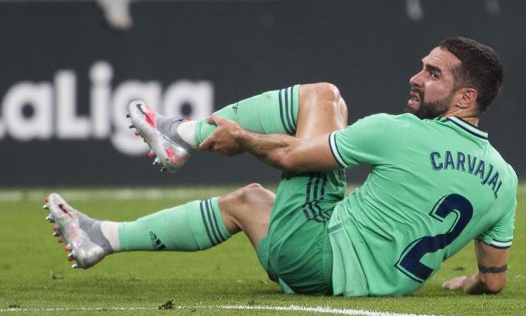 Real Madrid pierde a Dani Carvajal por lesión