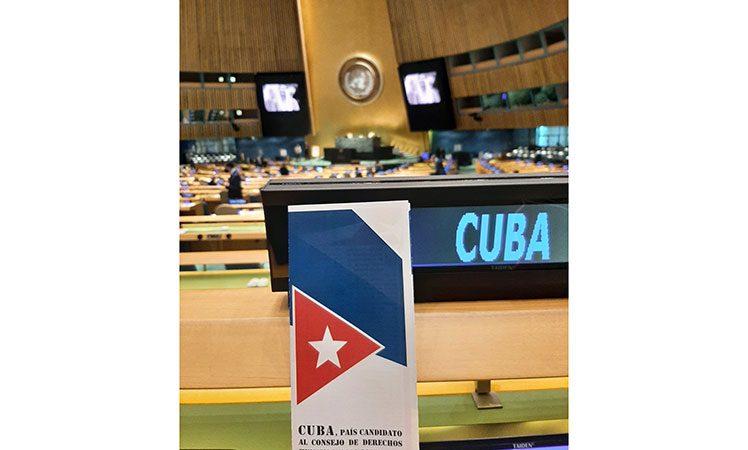Cuba electa al Consejo de Derechos Humanos Naciones Unidas. Prensa Latina