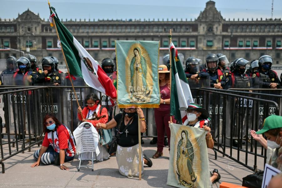 Gobierno mexicano suspende festejos en Basílica de la Virgen de Guadalupe Ciudad de México. Agencias