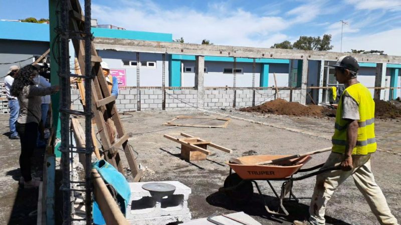 Construyen área de consulta externa en hospital Manolo Morales Managua. Por Libeth González/Radio La Primerísima