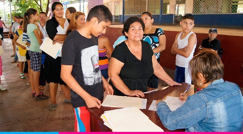 Avanza proceso de matrícula escolar Managua. Radio La Primerísima