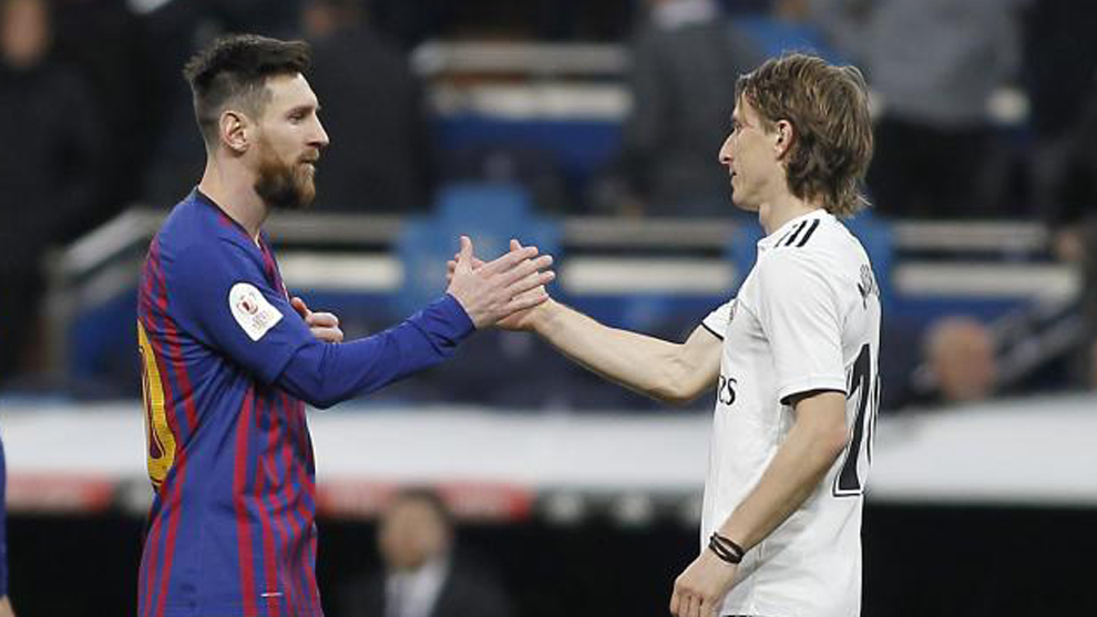 Luka Modric reconoce valor de rivalidad con Leo Messi Madrid. Prensa Latina