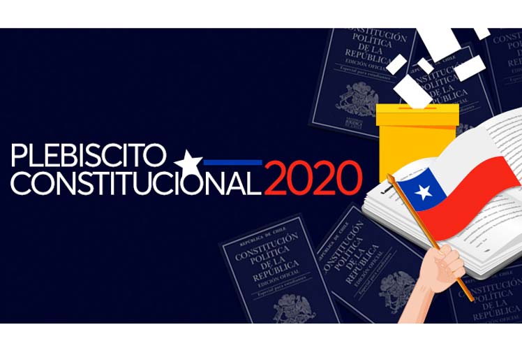 Chile en reflexión ante cercanía de plebiscito por nueva Constitución Santiago de Chile. Prensa Latina