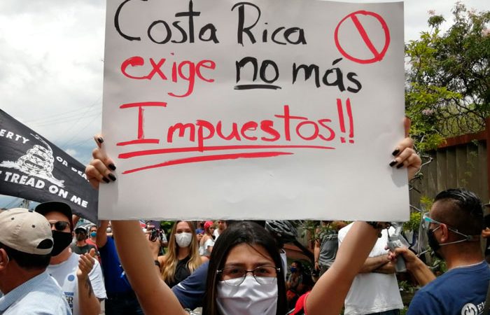 Siguen protestas contra políticas neoliberales en Costa Rica San José. Prensa Latina