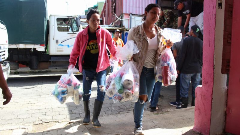 Familias afectadas de Jinotega reciben ayuda humanitaria Managua. Radio La Primerísima