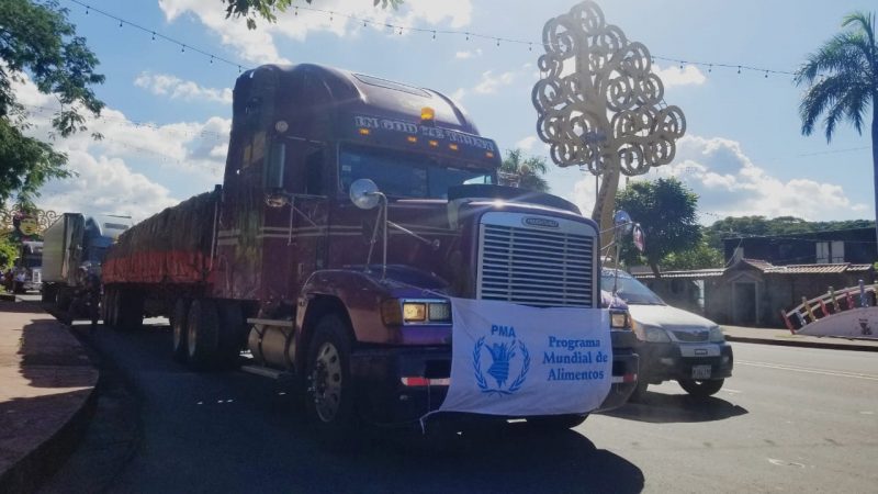 Rastras con ayuda humanitaria parten al Triángulo Minero Managua. Radio La Primerísima
