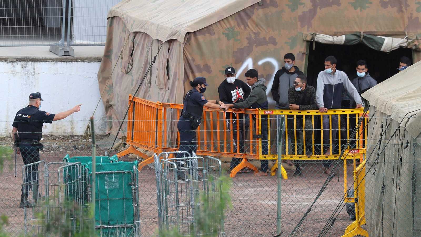 Canarias habilitará campamentos para atender a migrantes Agencia 