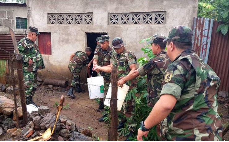 Ejército mantiene apoyo a población de lugares afectados por Eta Lisbeth González. Radio La Primerísima