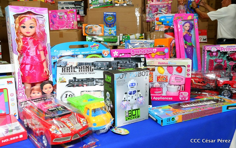 Mined iniciará traslado de juguetes a los departamentos del país Managua. Radio La Primerísima