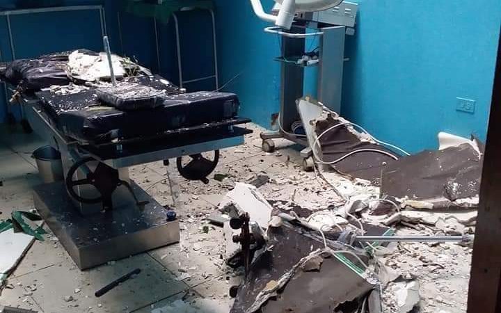 Eta causó daños en hospital Nuevo Amenacer en Bilwi Managua. Radio La Primerísima