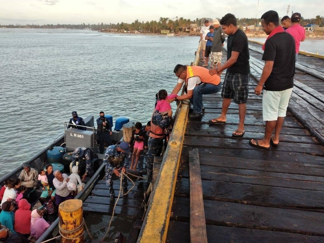 Familias de Río Coco evacuadas a zonas seguras ante nueva amenaza Managua. Radio La Primerísima