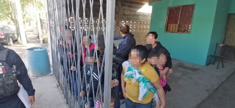 Migrantes centroamericanos son abandonados en la frontera Agencia