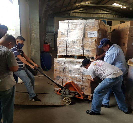 SINAPRED recibe donación para reforzar labor humanitaria Managua. Radio La Primerísima