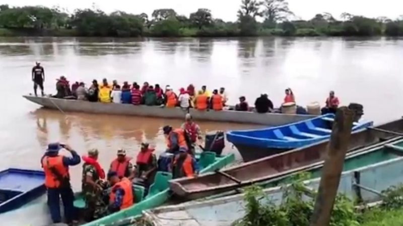 Waspam acogió a hondureños víctimas de Iota Managua. Por Danileka Ruíz/Radio La Primerísima