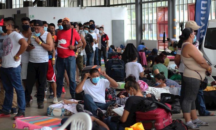 Mil migrantes llegan a Panamá en dos meses Panamá. Agencias.