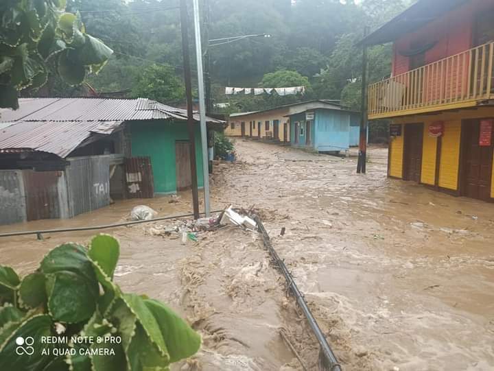 Colapsa vivienda tras lluvias en municipio de Murra Managua. Radio La Primerísima