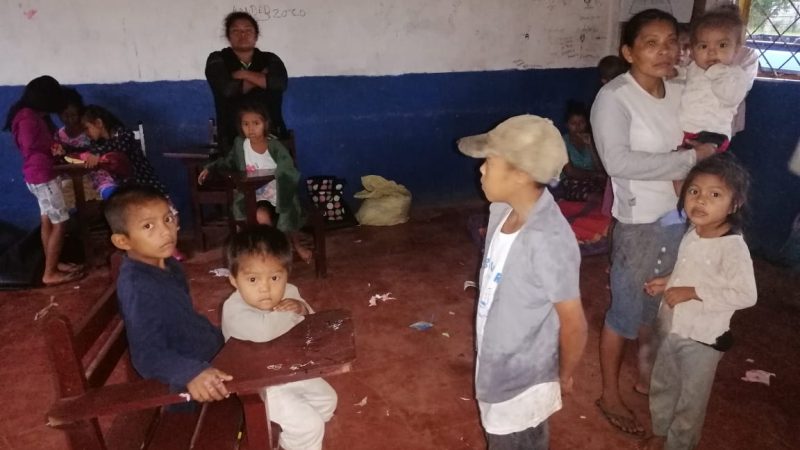 Familias del Caribe Norte son atendidas en los albergues Managua. Por Douglas Midence/Radio La Primerísima