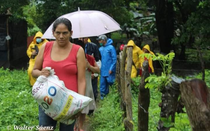 Rivas bajo torrenciales aguaceros Managua. Por Jerson Dumas/Radio La Primerísima