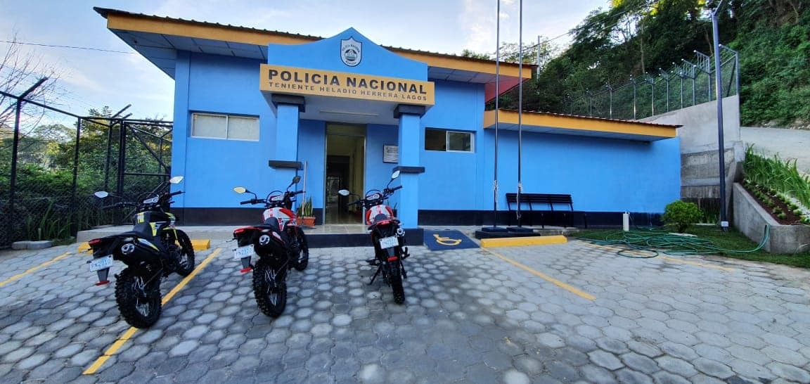 Inauguran estación policial en Macuelizo Managua. Por Jerson Dumas/Radio La Primerísima