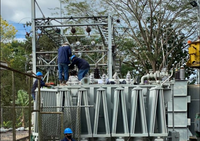 Nuevo transformador aumentará voltaje eléctrico en San Carlos Managua. Radio La Primerísima