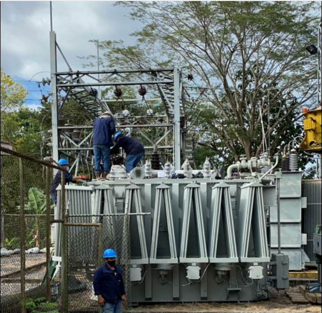 Nuevo transformador aumentará voltaje eléctrico en San Carlos Managua. Radio La Primerísima