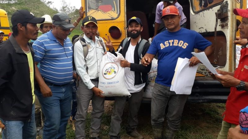 Familias de Rosita reciben semillas de frijol certificada Managua. Radio La Primerísima