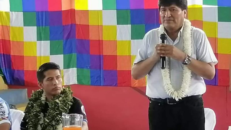 Evo Morales advierte sobre el riesgo de un nuevo golpe de Estado La Paz. Prensa Latina