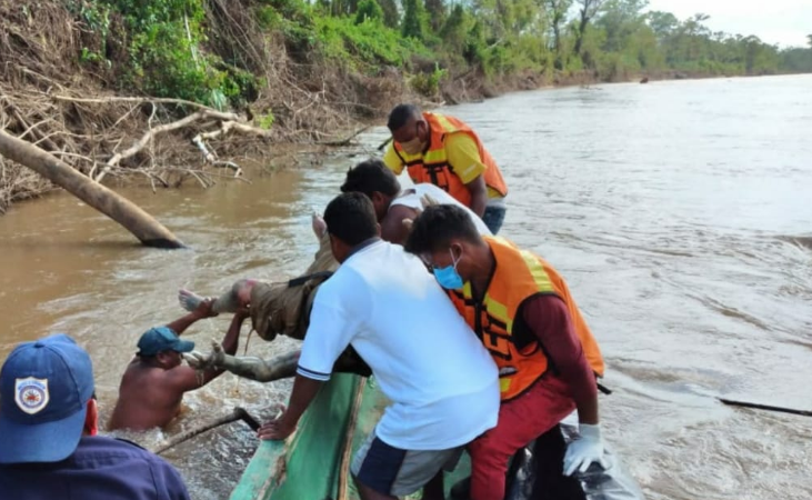 Encuentran en el Río Coco cadáver de poblador desaparecido Managua. Radio La Primerísima