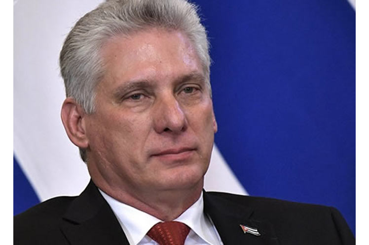 Díaz-Canel denuncia evidencias de golpe blando contra Cuba La Habana. Prensa Latina