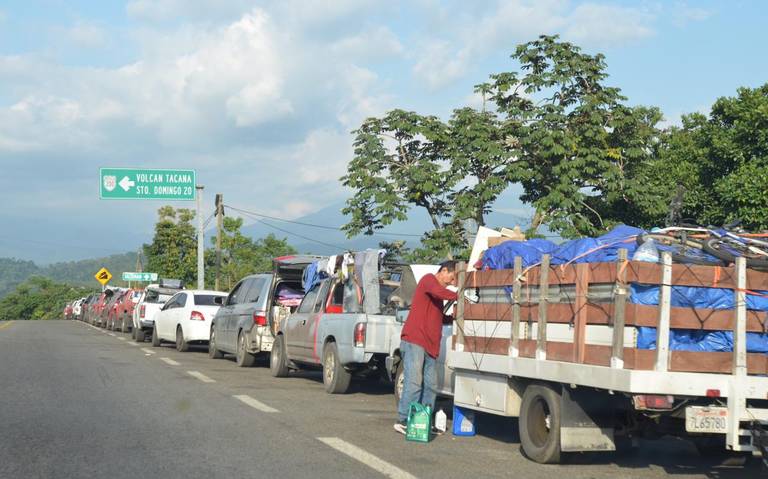 Cientos de migrantes varados en la frontera Guatemala- México Agencia