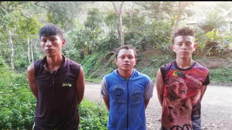 Capturan a sujetos que asaltaban a trabajadores de haciendas en Matagalpa Managua. Radio La Primerísima