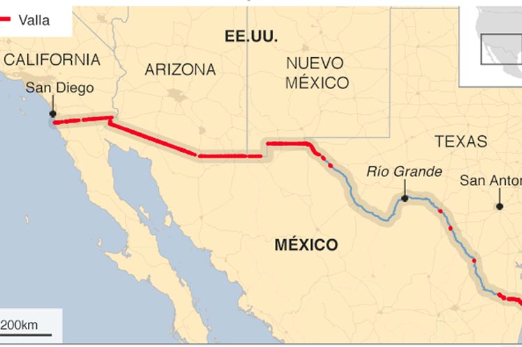 México y EE.UU. mantendrán cerrada la frontera un mes más Ciudad de México. Prensa Latina