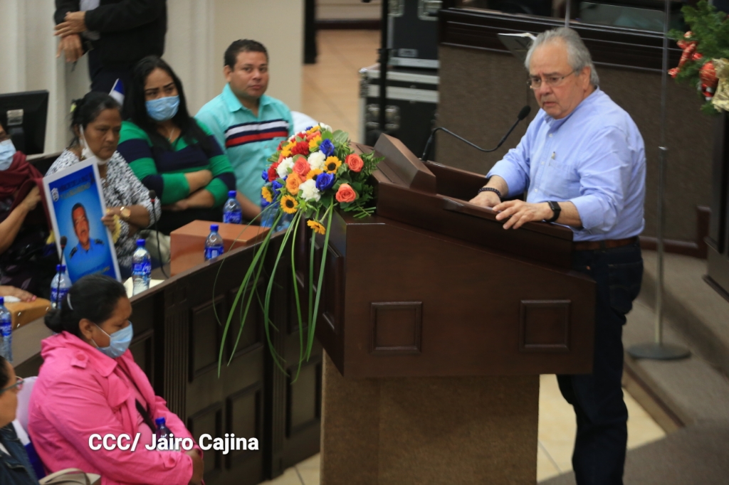 Asamblea rinde tributo a víctimas y héroes del terrorismo Managua. Radio La Primerísima