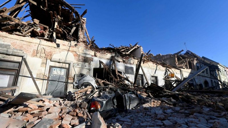 Seis muertos y cuantiosos daños por terremoto en Croacia Petrinja, Croacia. Agencias