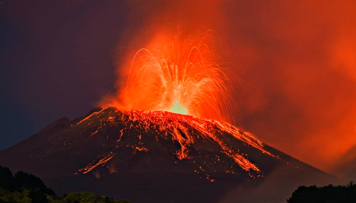 Volcán Pacaya cumple 49 días con fuerte actividad EFE