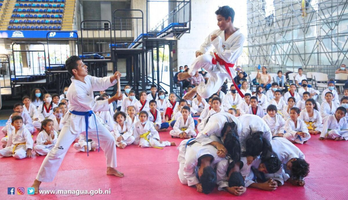 Inician clases en Academia de Taekwondo de Alcaldía de Managua Managua. Radio La Primerísima