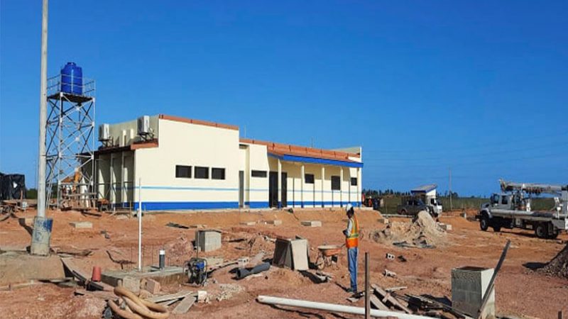 Casi listo nuevo centro de atención de ENACAL en Bilwi Managua. Radio La Primerísima