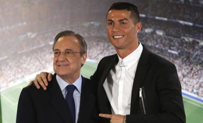 Reencuentro entre Florentino Pérez y Cristiano Ronaldo Agencia