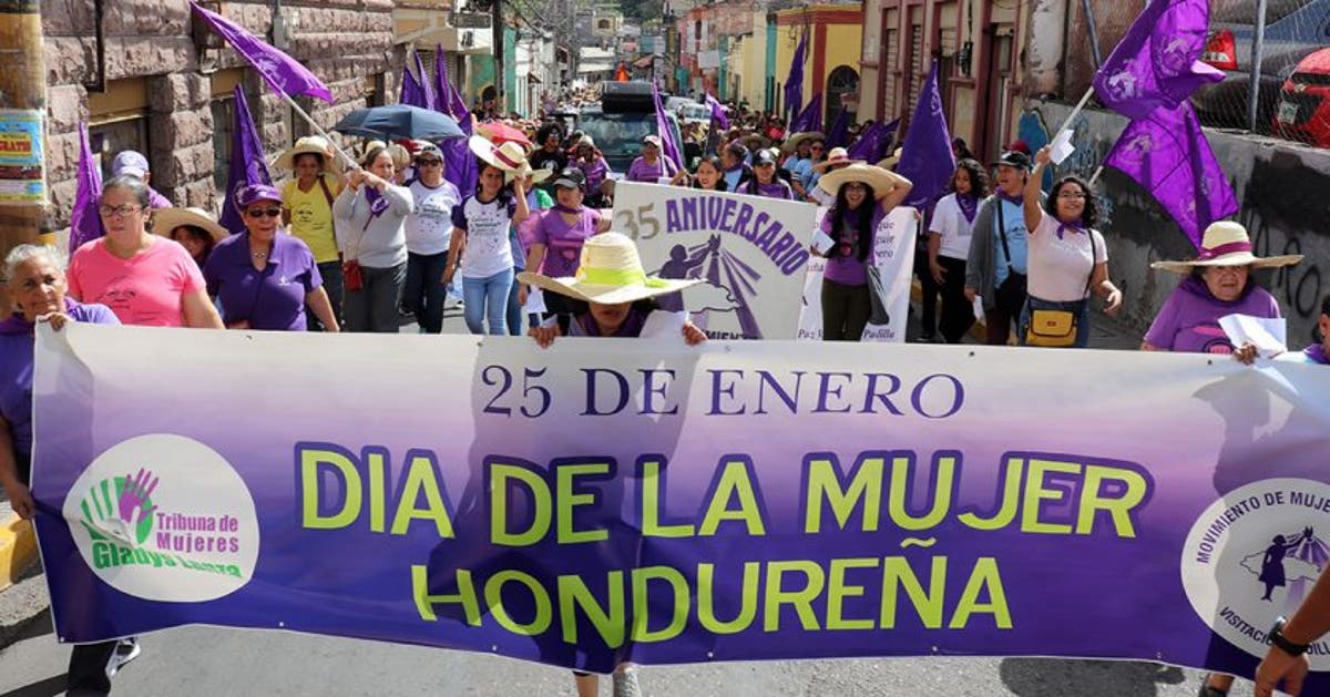 Hondureñas celebran el Día de la Mujer con protestas Agencia