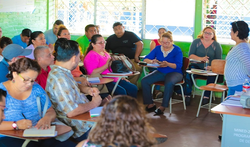 Mined inicia proceso de capacitación en 60 mil docentes Managua. Jaime Mejía/ La Primerísima