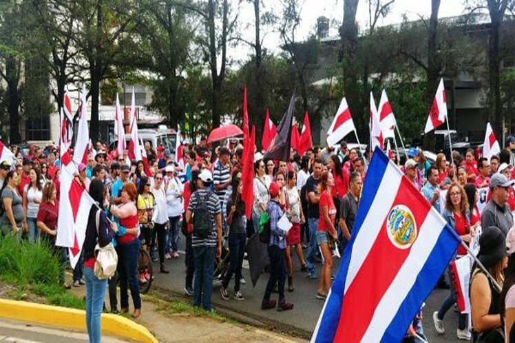 Movimiento Rescate Nacional de Costa Rica convoca a protestas Agencia